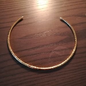 Gorjana Nora gold collar choker necklace